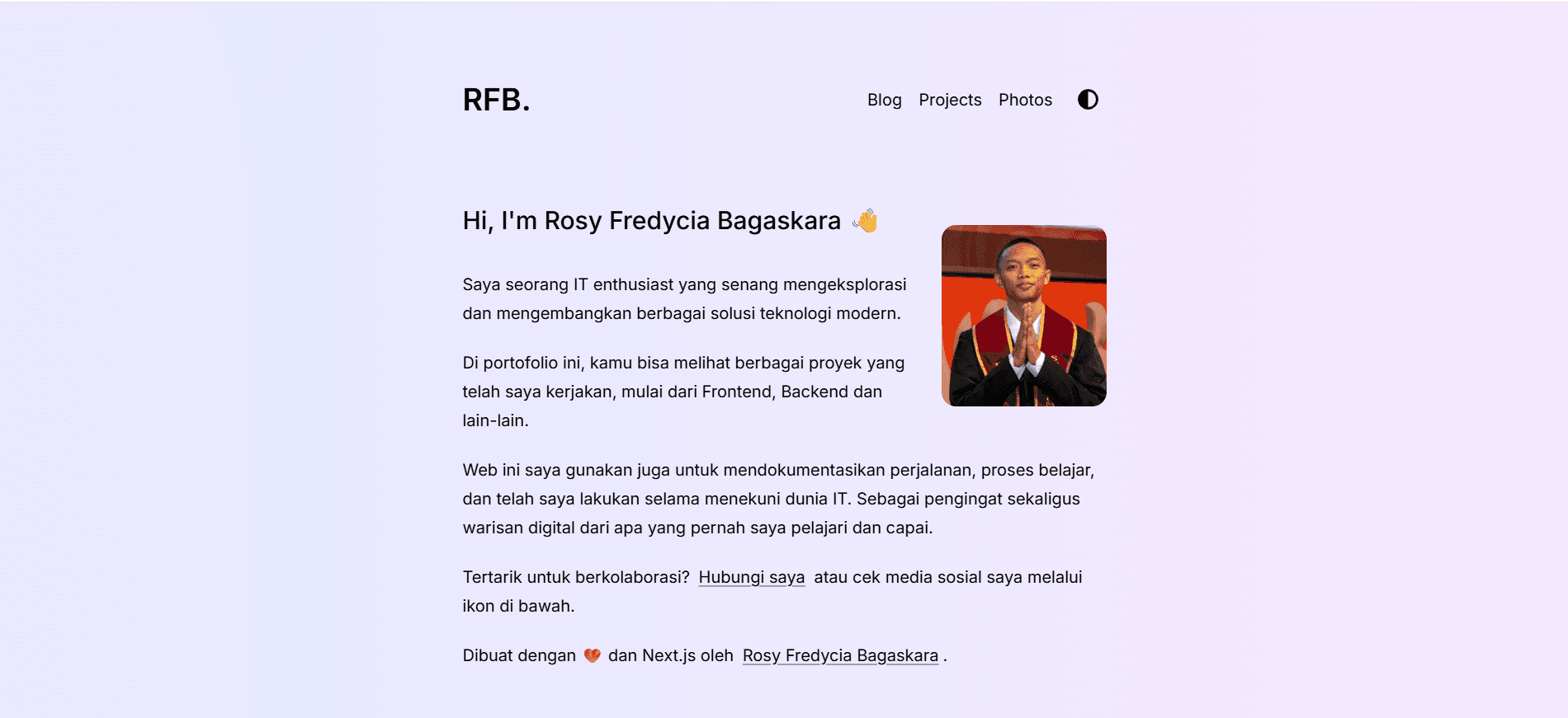 Website Portofolio